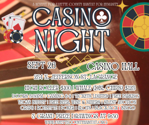 Habitat for Humanity Casino Night