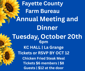 Fayette Co. Farm Bureau Meeting