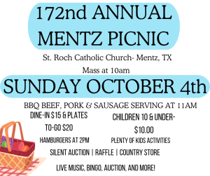 172nd Annual Mentz Picnic