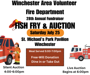 Winchester Area VFD Fish Fry & Auction